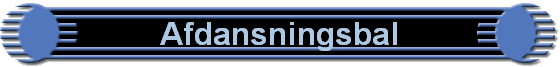 Afdansningsbal