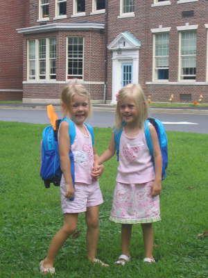 F�rste skole dag 2004