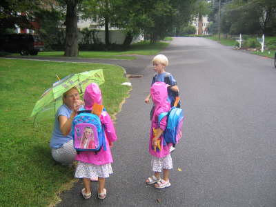 F�rste skole dag 2004