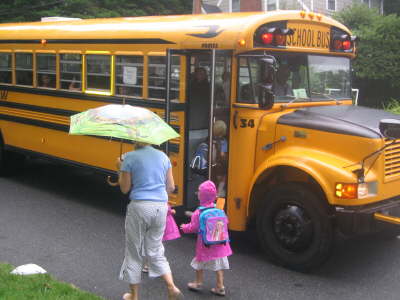 F�rste skole dag 2004